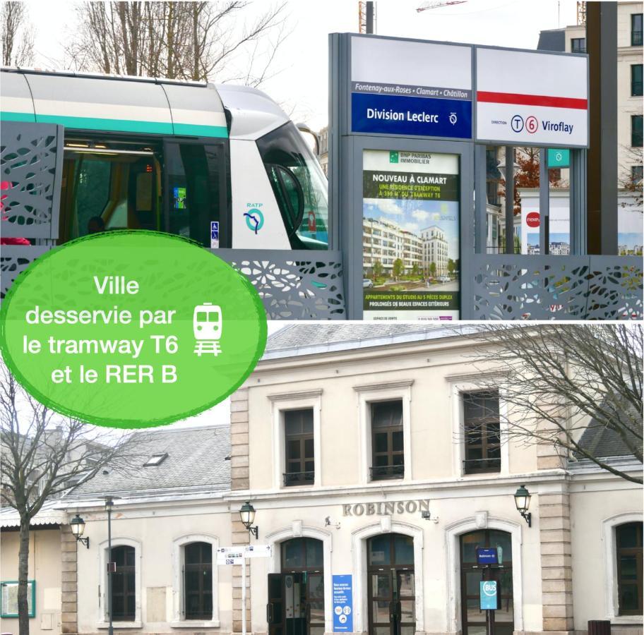 Oasis Au Coeur De Ville Le Plessis-Robinson Zewnętrze zdjęcie